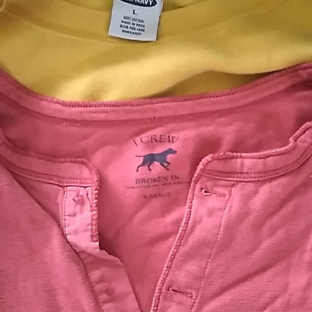 Vintage TEE SHIRTS  HENLEY, CREW UNISEX Old Navy VNPLC